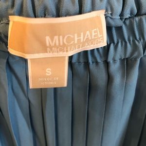 Michael Kors pleated high split skirt